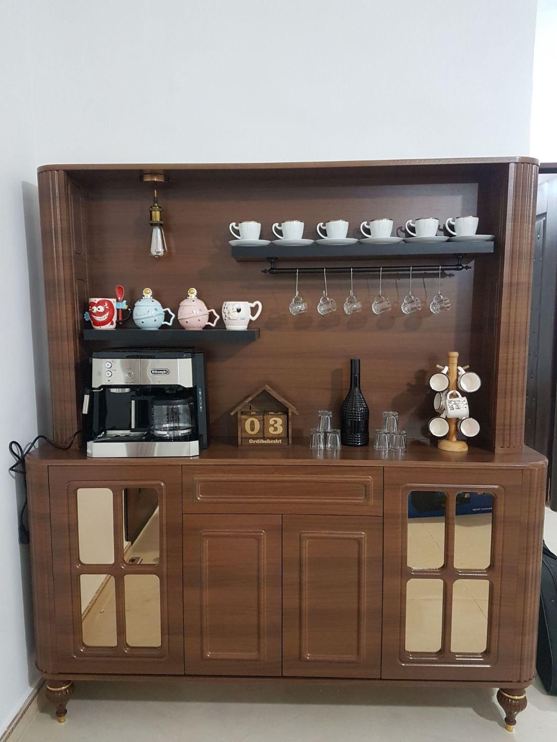 آینه کنسول اهورا|بوفه، ویترین، کنسول|مشکین‌دشت, |دیوار