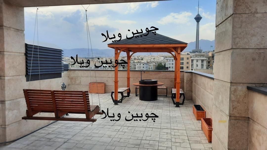 آلاچیق چوبی الاچیق فلزی بازسازی خانه|مصالح و تجهیزات ساختمان|تهران, شهرک راه‌آهن|دیوار