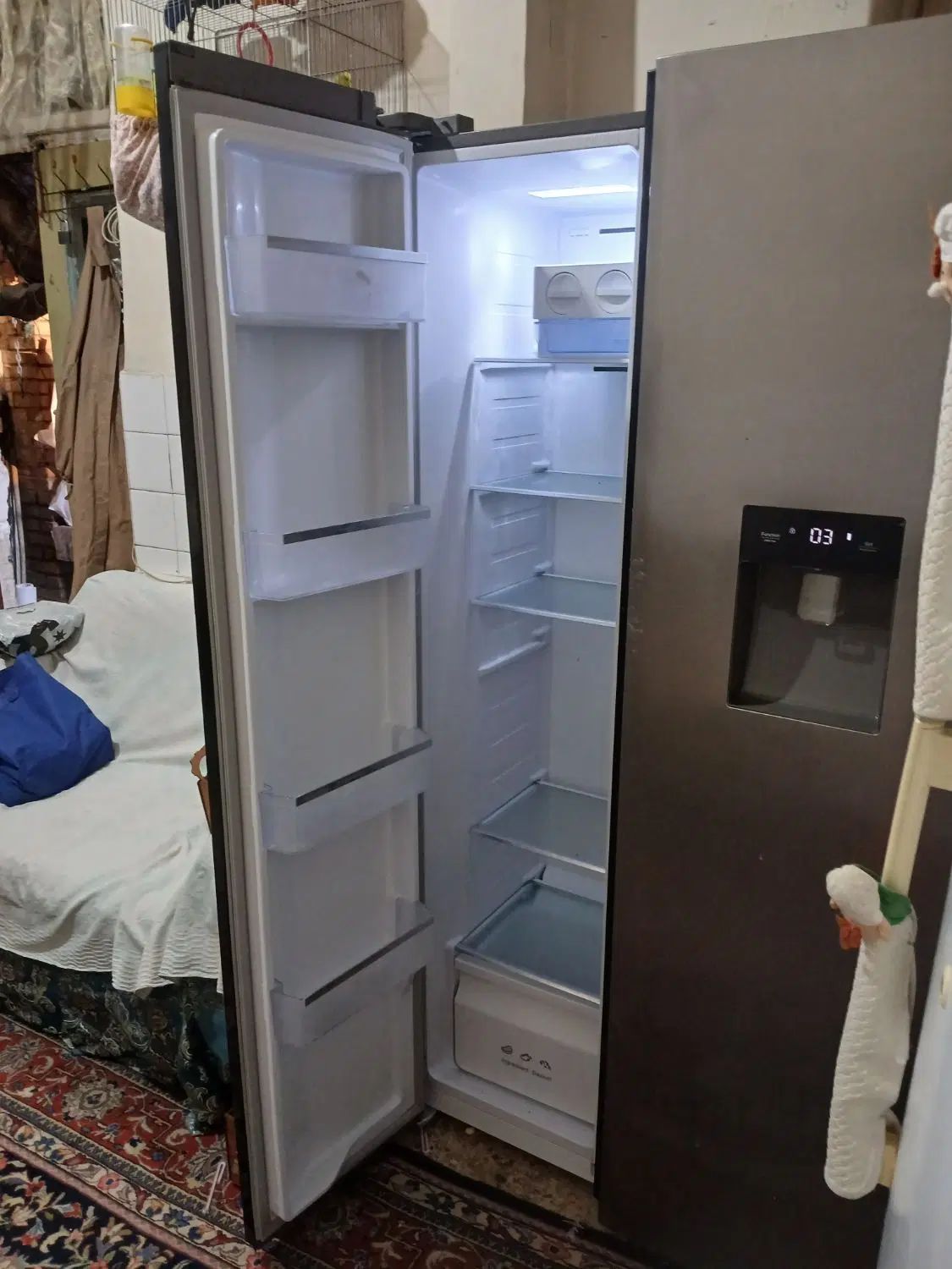 یخچال فریز دوقلو ایکس ویژن 28 فوت مدلTS550 نونو|یخچال و فریزر|تهران, امیر بهادر|دیوار