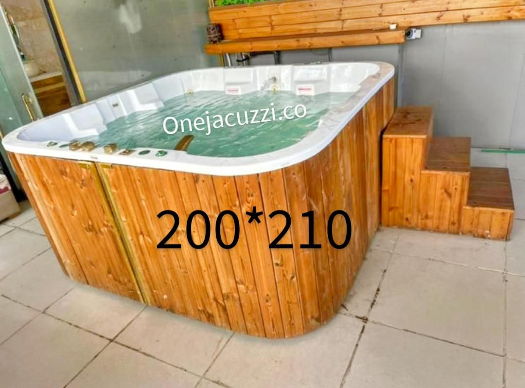 جکوزی 8نفره با نشیمن 200-200 فضای باز و داخل|لوازم حمام|تهران, مرزداران|دیوار