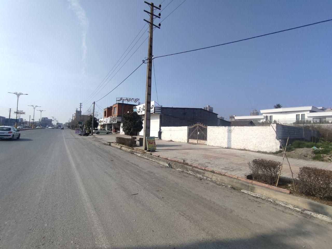 فروش زمین تجاری بر بلوار در سرخرود ساحلی 30 متر بر|فروش دفتر صنعتی، کشاورزی، تجاری|سرخرود, |دیوار