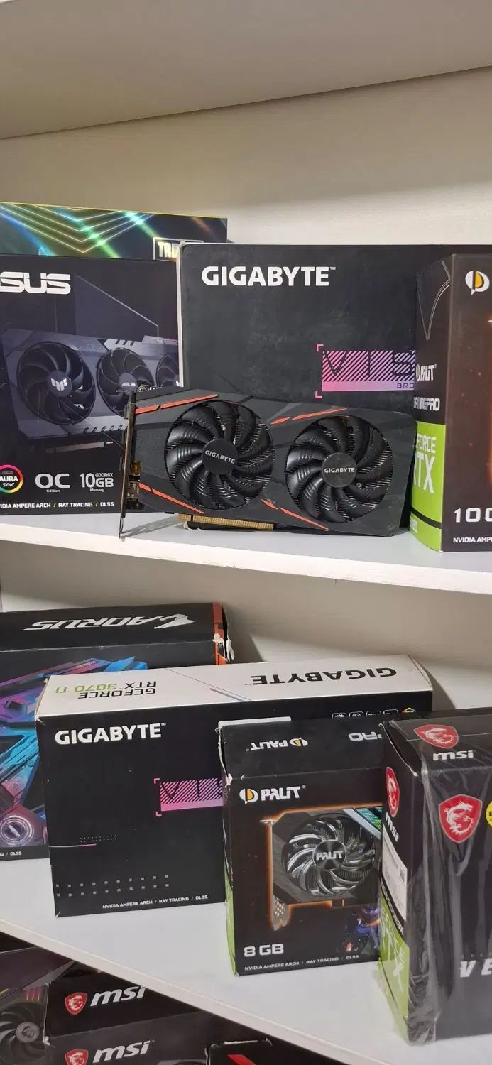 کارت گرافیک گیگابایت  RX580 ظرفیت ۸ گیگابایت GDDR5|قطعات و لوازم جانبی رایانه|تهران, سلسبیل شمالی|دیوار