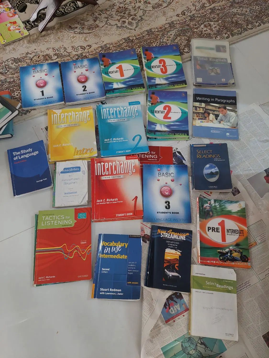 تعدادی کتاب انگلیسی و ....|کتاب و مجله آموزشی|تهران, شهرک نفت|دیوار