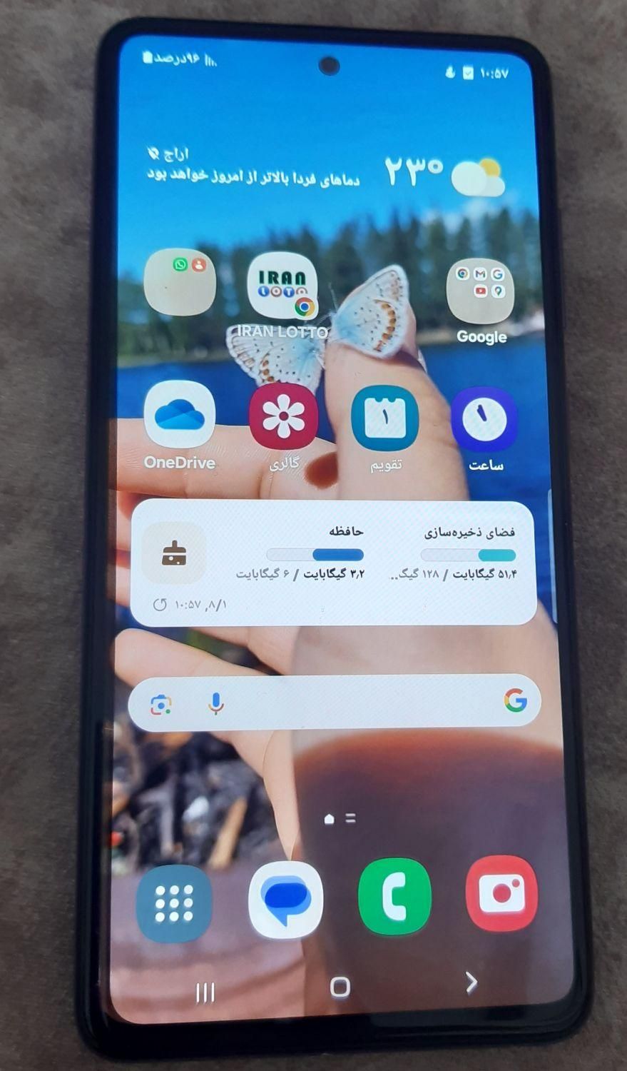 گوشی سامسونگ A52s در حد نو|موبایل|تهران, اراج|دیوار