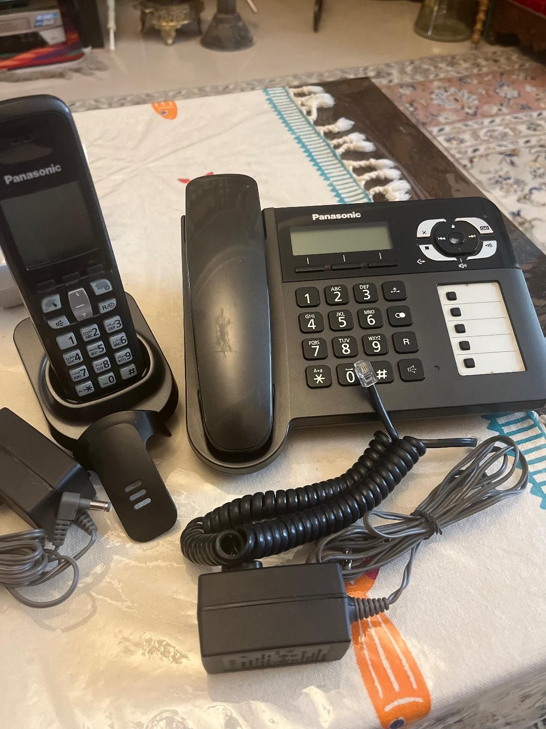 تلفن بیسیم پاناسونیک مدل kx-6461|تلفن رومیزی|تهران, ازگل|دیوار