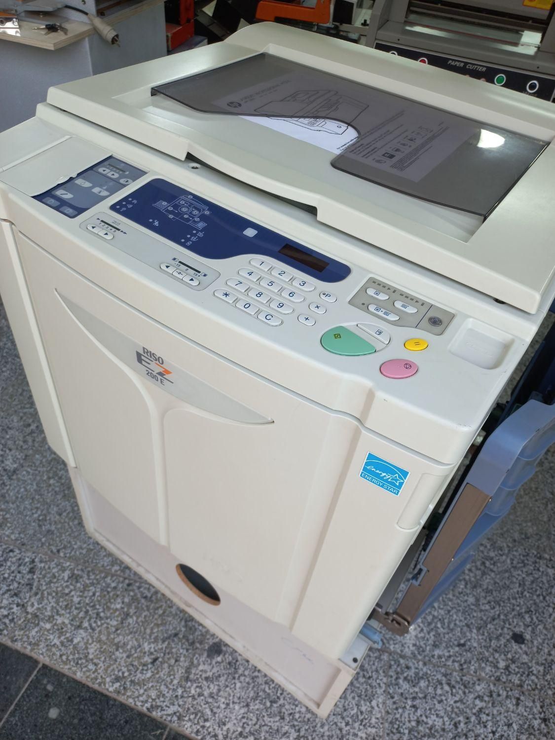 دستگاه ریسوگراف ریسو گراف EZ200E استوک در حد نو|پرینتر، اسکنر، کپی، فکس|تهران, جوانمردان (اندیشه)|دیوار