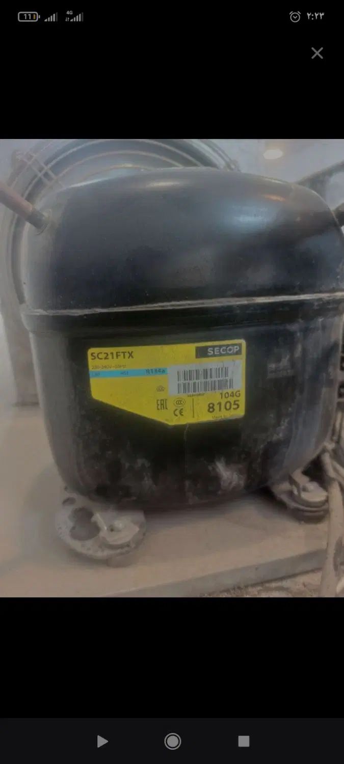 موتور یخچال دانفوس 1/2و3/4و1/4 شارژ وگاز|یخچال و فریزر|مشهد, طبرسی شمالی|دیوار