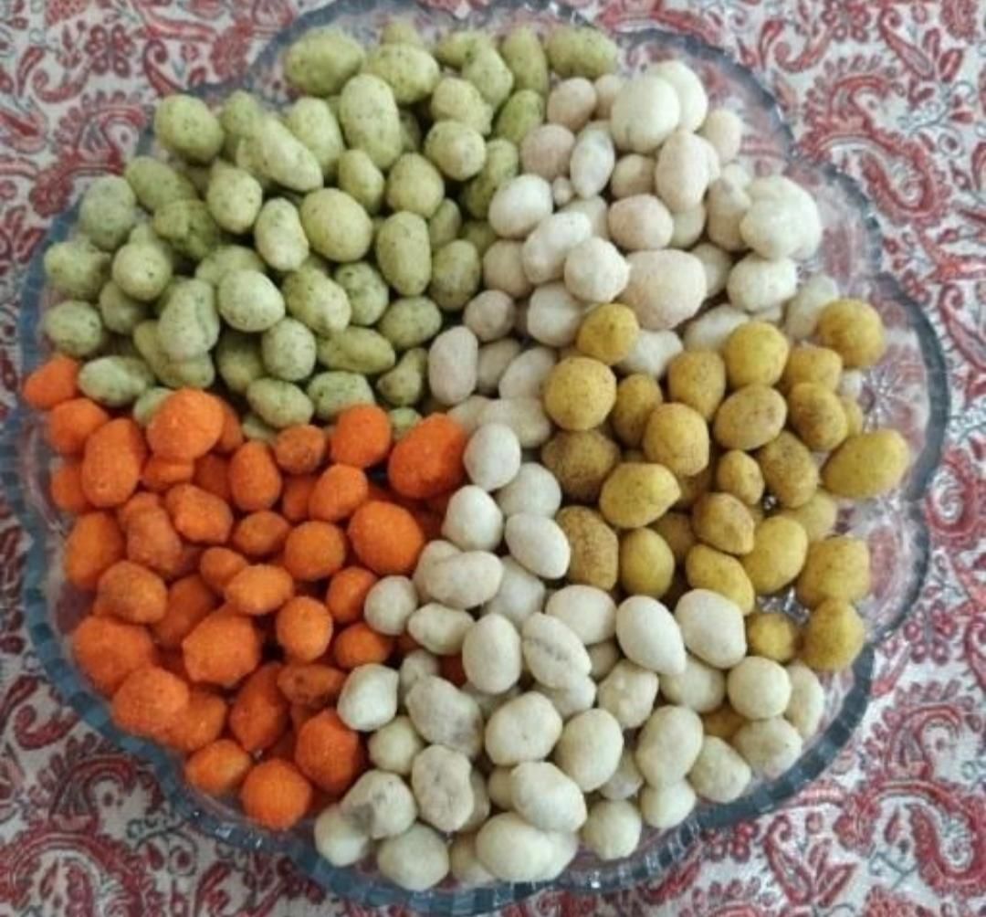 انواع بادام زمینی (روکش‌دار طعم دار)کلی و جزئی|حراج|اصفهان, آزادگان|دیوار