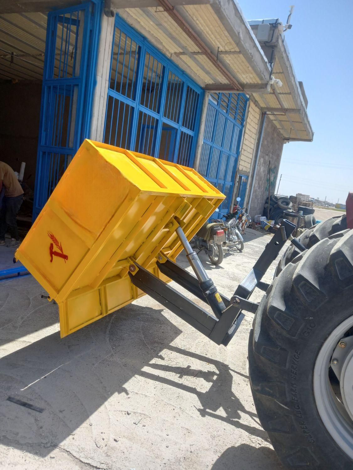 تریلی ، تراکتور|ماشینآلات صنعتی|کبودرآهنگ, |دیوار