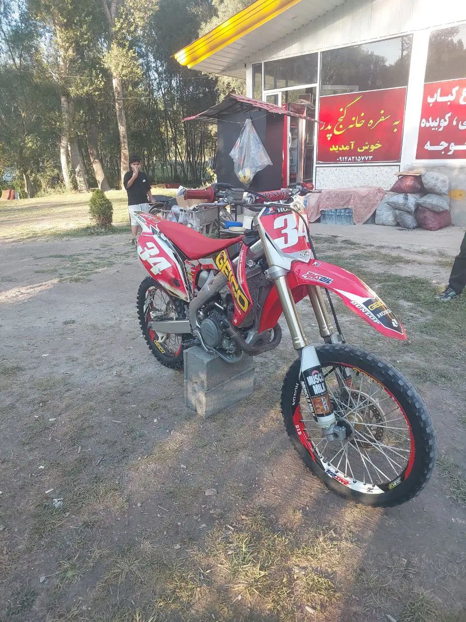 crf450مدل 2012کروم فنی 100|موتورسیکلت|اردبیل, |دیوار