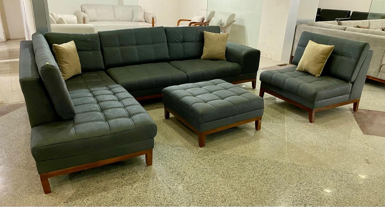 مبل / راحتی/ ال/ ۷ نفره/ قسطی|مبلمان خانگی و میز عسلی|قشم, |دیوار