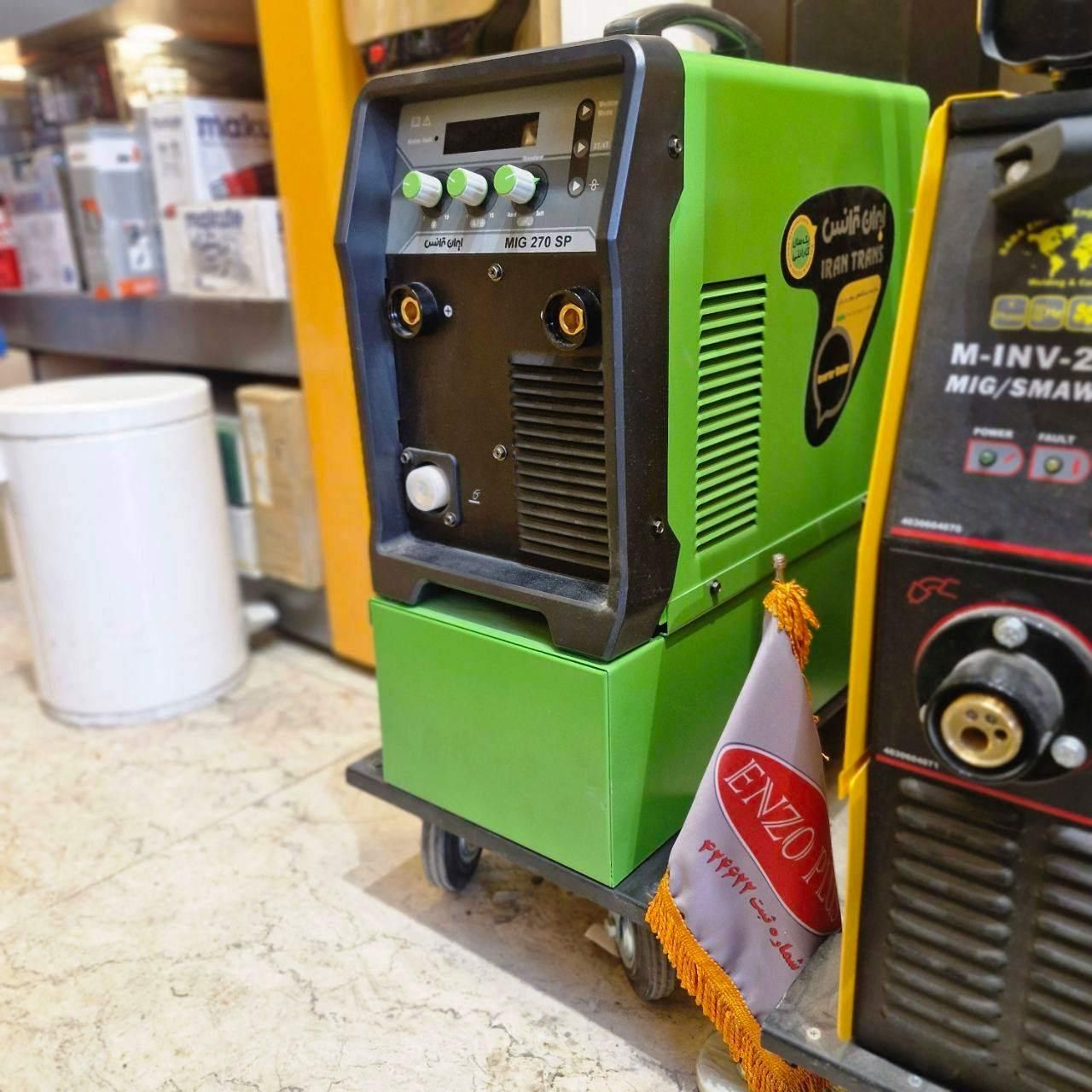دستگاه جوش270 گاری دارCO2ایران ترانس مدلMIG 270 SP|ماشین‌آلات صنعتی|مشهد, کوشش|دیوار