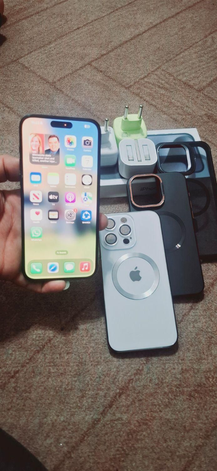 اپل iPhone 15 Pro Max با حافظهٔ ۵۱۲ گیگابایت|موبایل|دهدشت, |دیوار