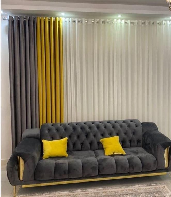 پرده ایتالیایی حریر توری دکوری مخمل پانچی1قساطیی|پرده، رانر، رومیزی|تبریز, |دیوار