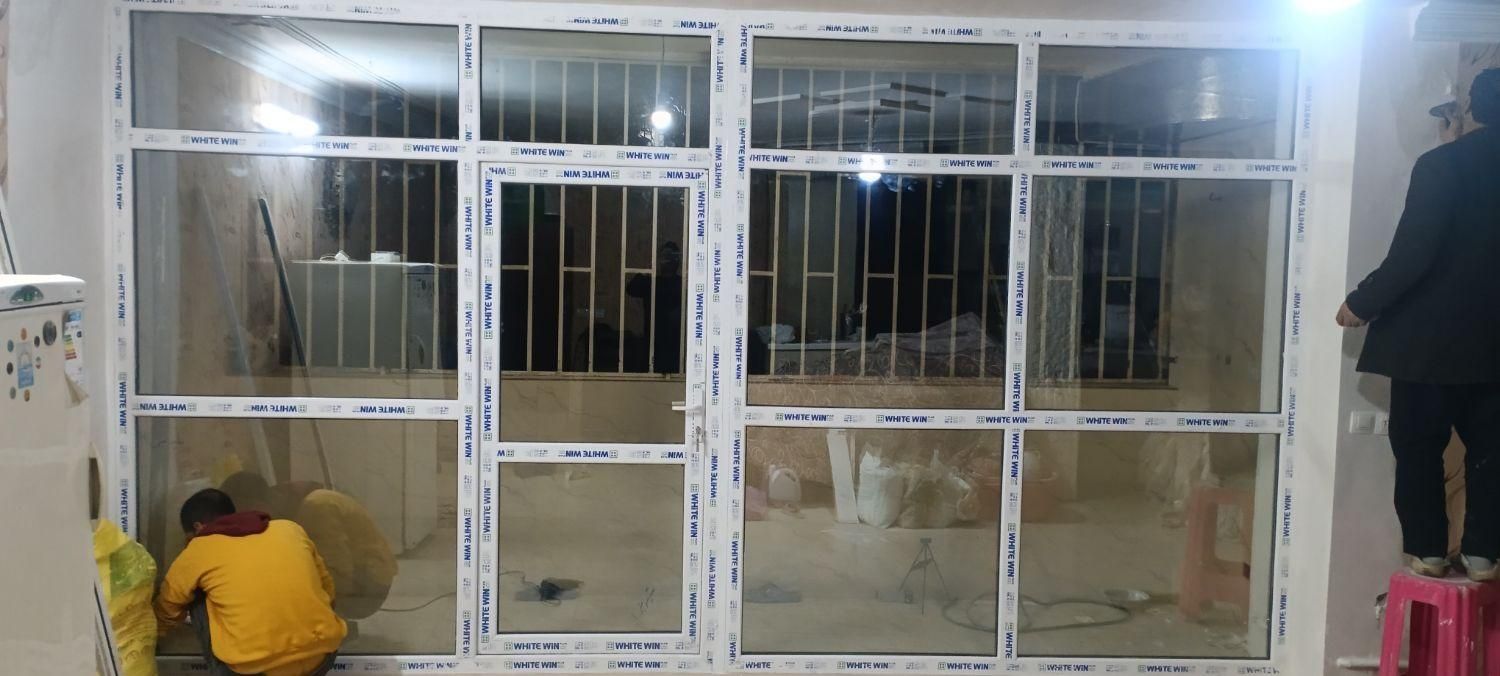 درب پنجره یوپی وی سیupvc دوجداره سه جداره|مصالح و تجهیزات ساختمان|خاوران, |دیوار