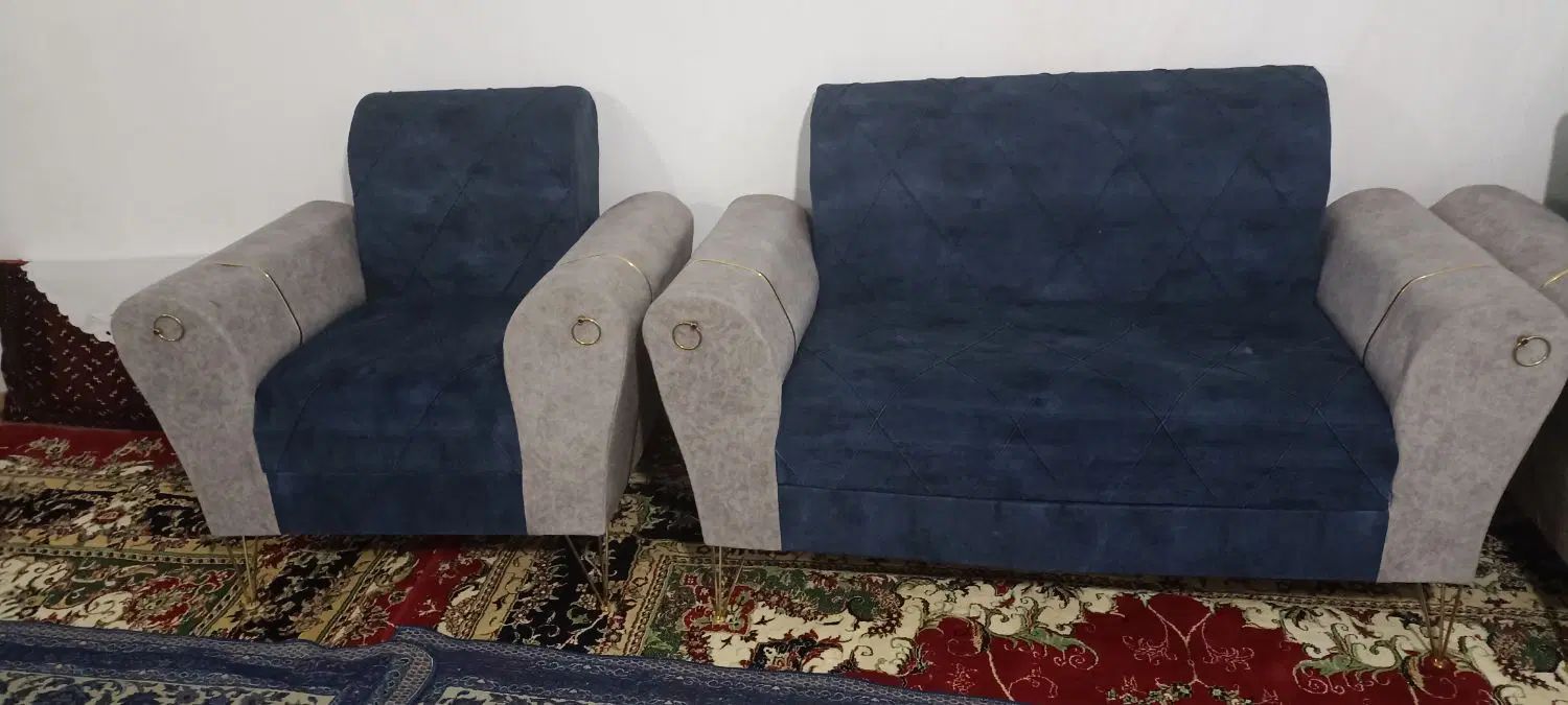 یک دست مبل شش نفره|مبلمان خانگی و میز عسلی|مشهد, میان ولایت|دیوار