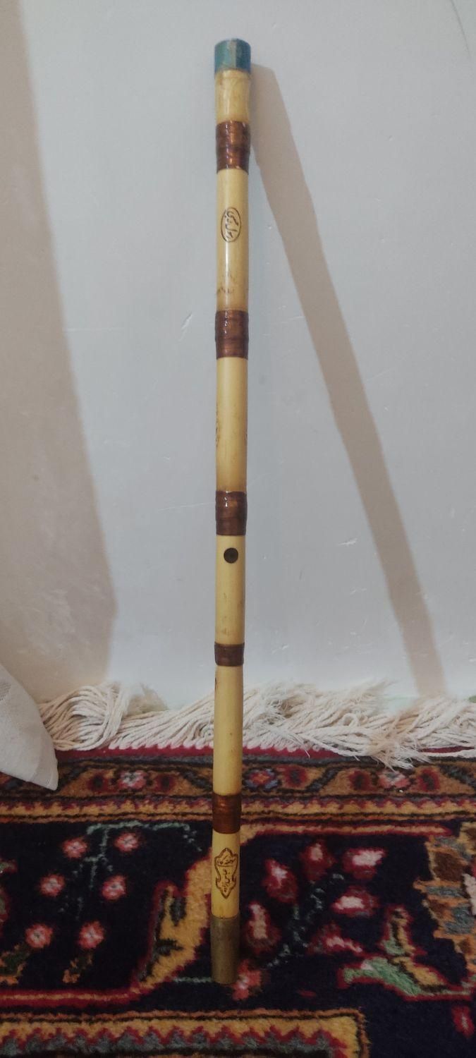 نی هفت بند سوخته کاری شده|سازهای سنتی|مشگین شهر, |دیوار