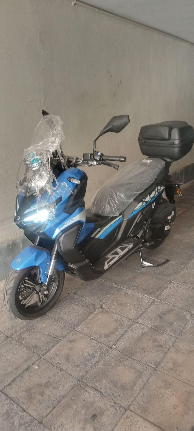 اسکوتر کی وی Xdv250 صفر|موتورسیکلت|تهران, جنت‌آباد شمالی|دیوار
