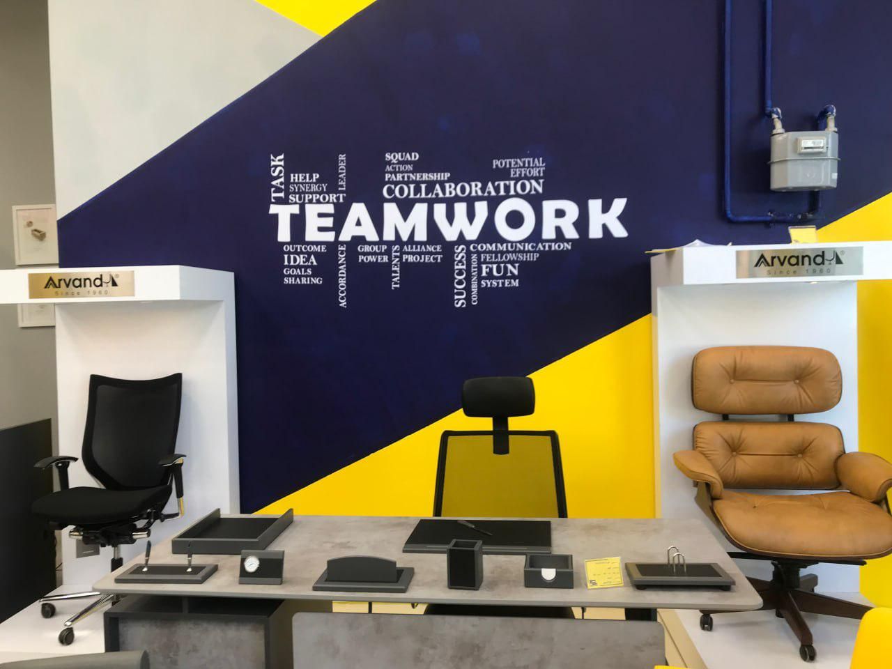 استیکر دیواری،حروف برجسته پلکسی،رنگ،طراحی فضای کار|خدمات پیشه و مهارت|آبادان, |دیوار