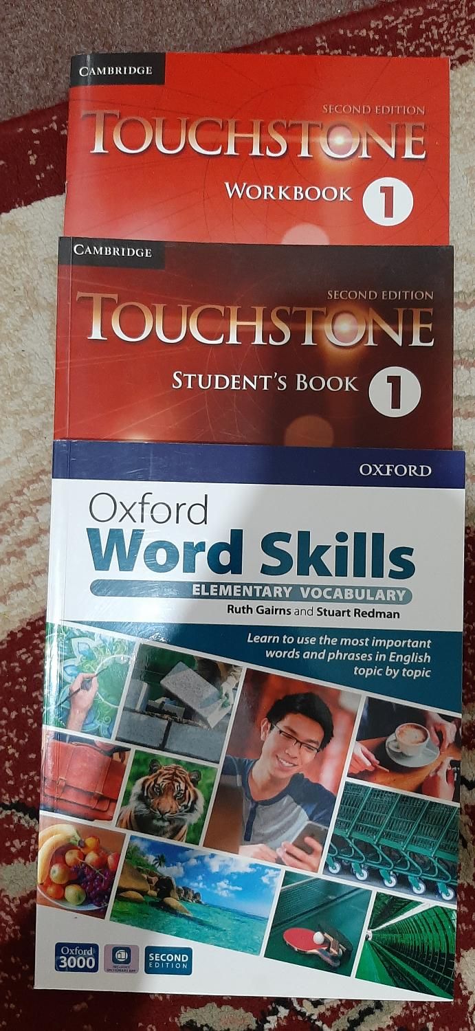 کتاب های Oxford Word Skills و TOUCHSTONE|کتاب و مجله آموزشی|تهران, اراج|دیوار