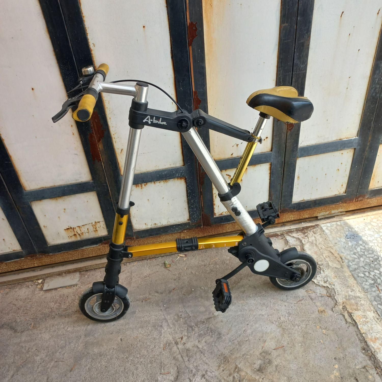 دوچرخه تاشو مسافرتی آلومینیومی Abike تایوان|دوچرخه، اسکیت، اسکوتر|شیراز, شهرک گلها|دیوار