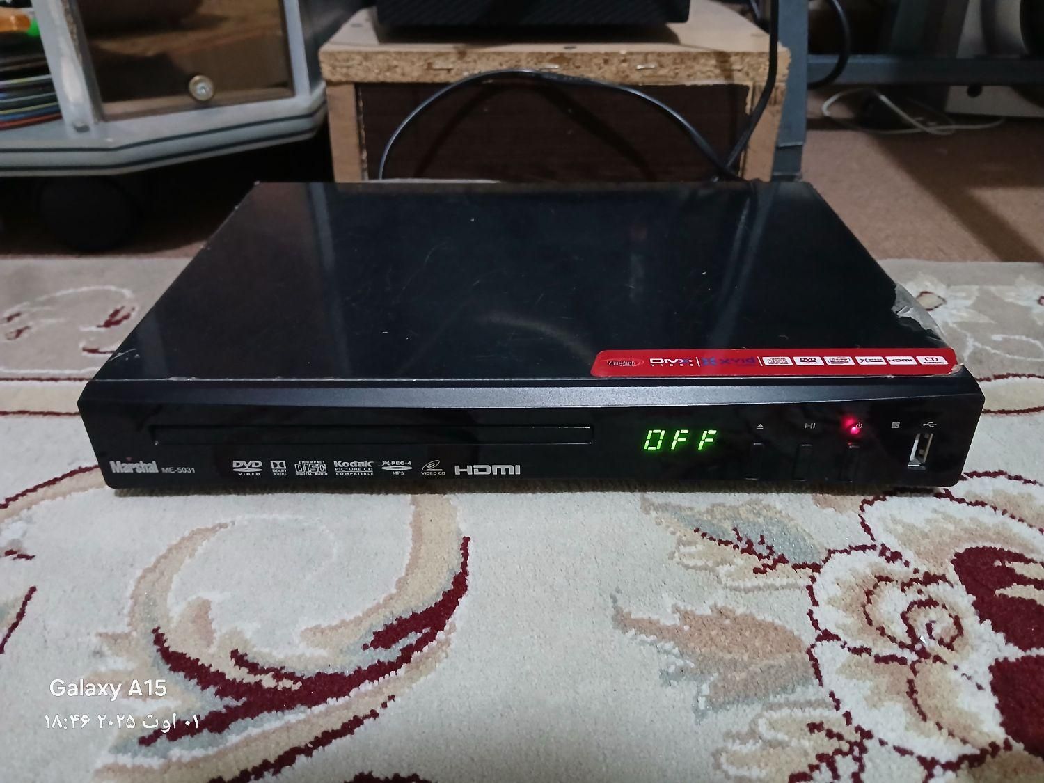 دی وی دی Marshal ME - 5031|پخش‌کننده DVD و ویدیو|تهران, قصر فیروزه ۱|دیوار
