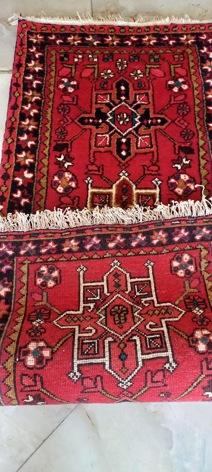 فرش دستبافت کناره هریس ابعاد ۸۰×۱/۸۵ نو|فرش|تبریز, |دیوار