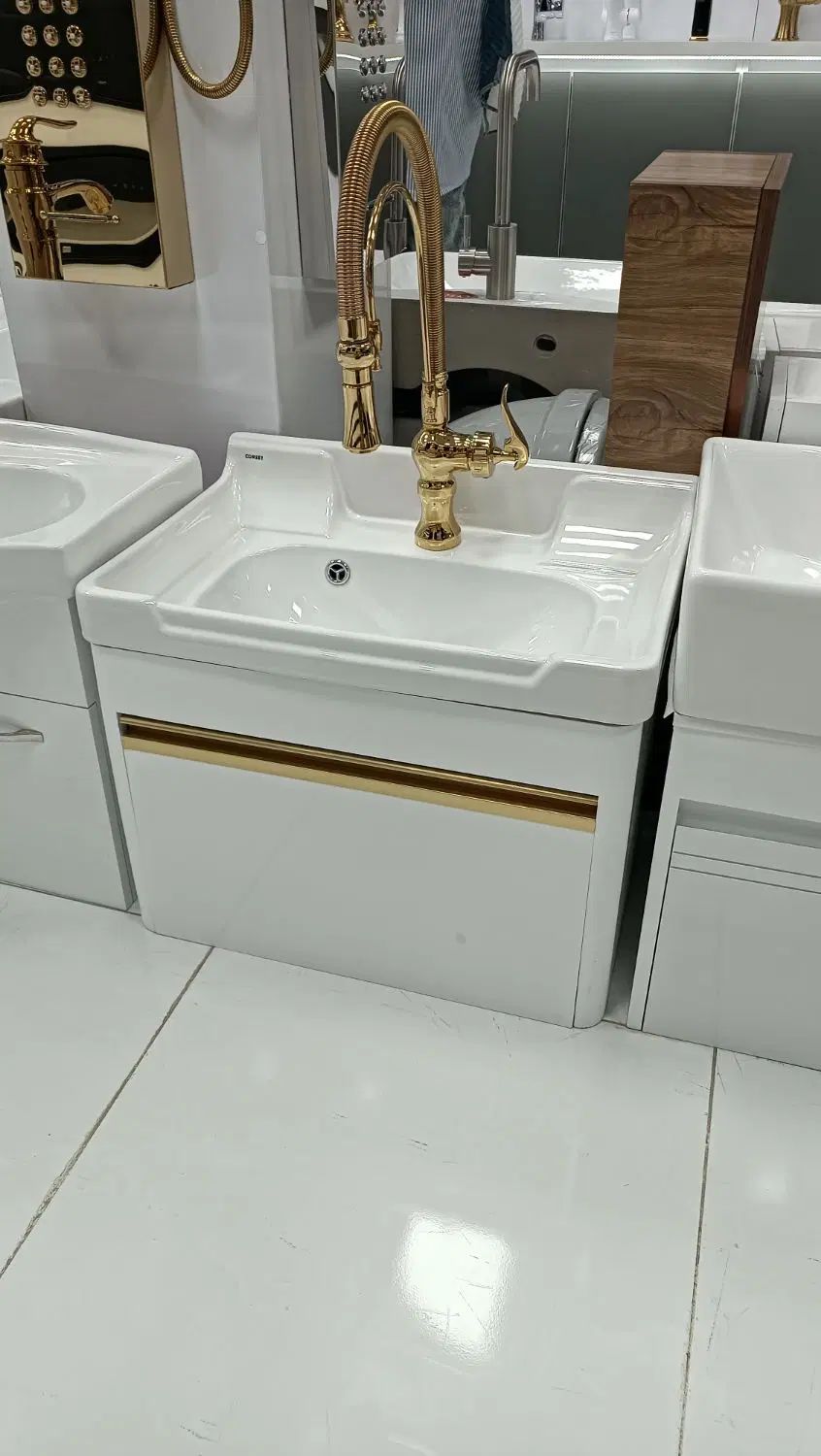 تولیدی روشویی کابینتی شیک کابین در کامیاران|لوازم سرویس بهداشتی|کرمانشاه, |دیوار