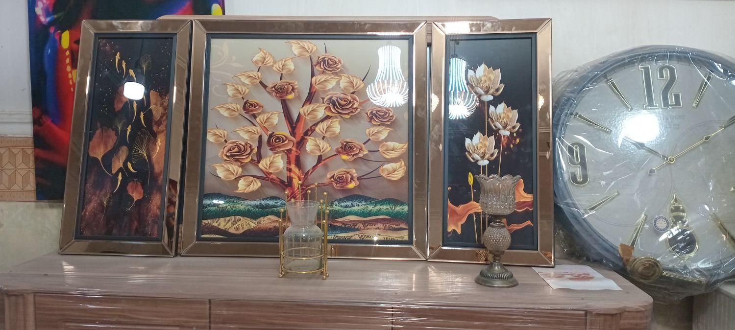 تابلو اینه کاری|تابلو، نقاشی، عکس|بندر ماهشهر, |دیوار