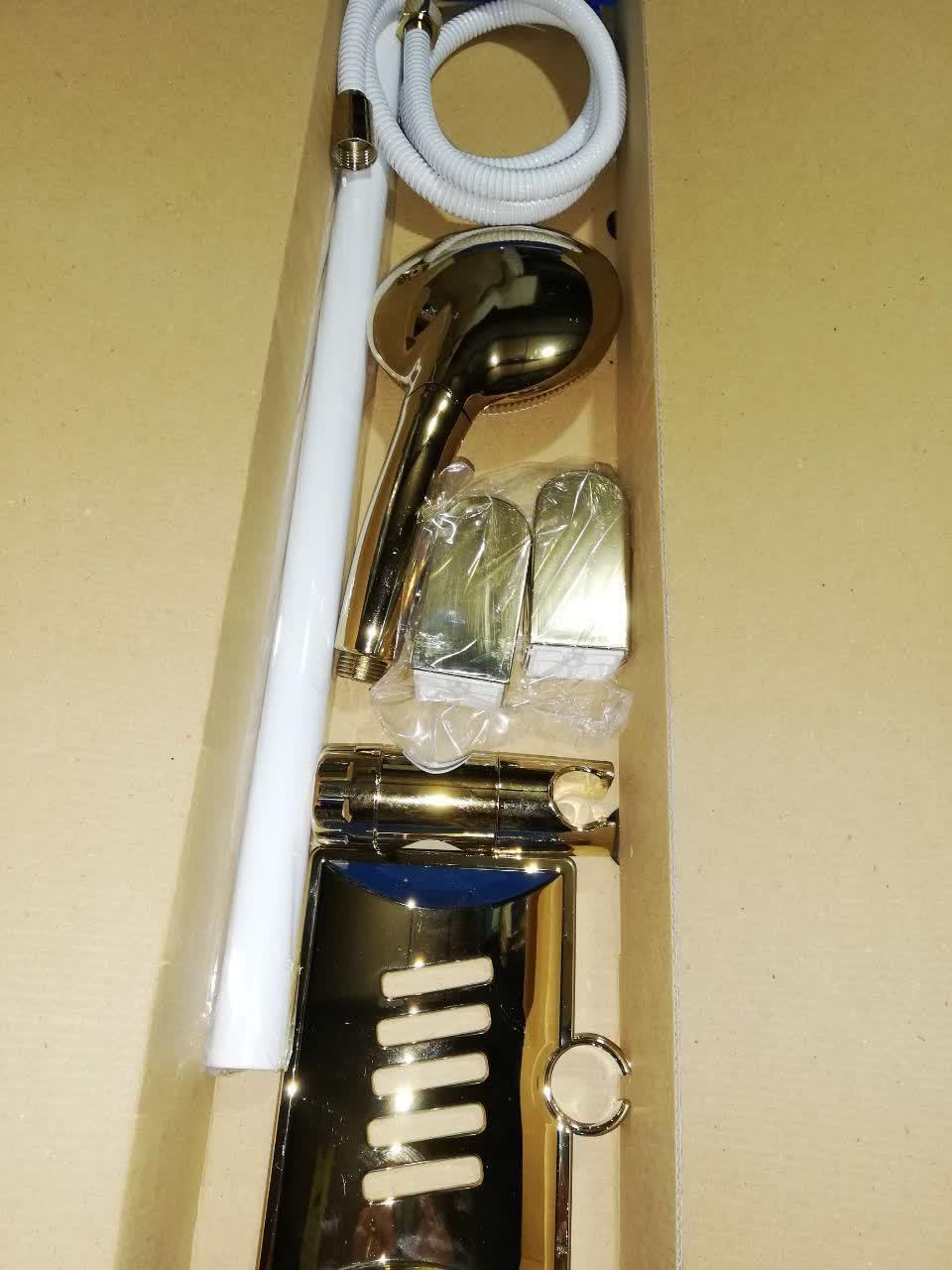 شیرآلات شیر آب سفید طلایی ضمانتی مدل‌ قاجار|مصالح و تجهیزات ساختمان|مشهد, نوید|دیوار