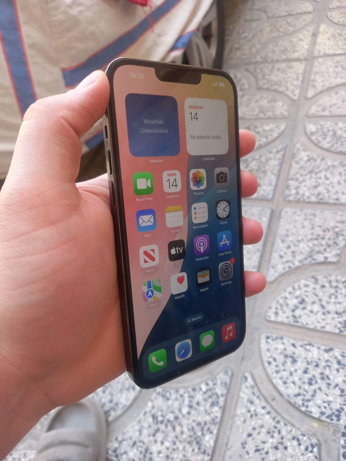 اپل iPhone 13 Pro Max با حافظهٔ ۲۵۶ گیگابایت|موبایل|اردبیل, |دیوار