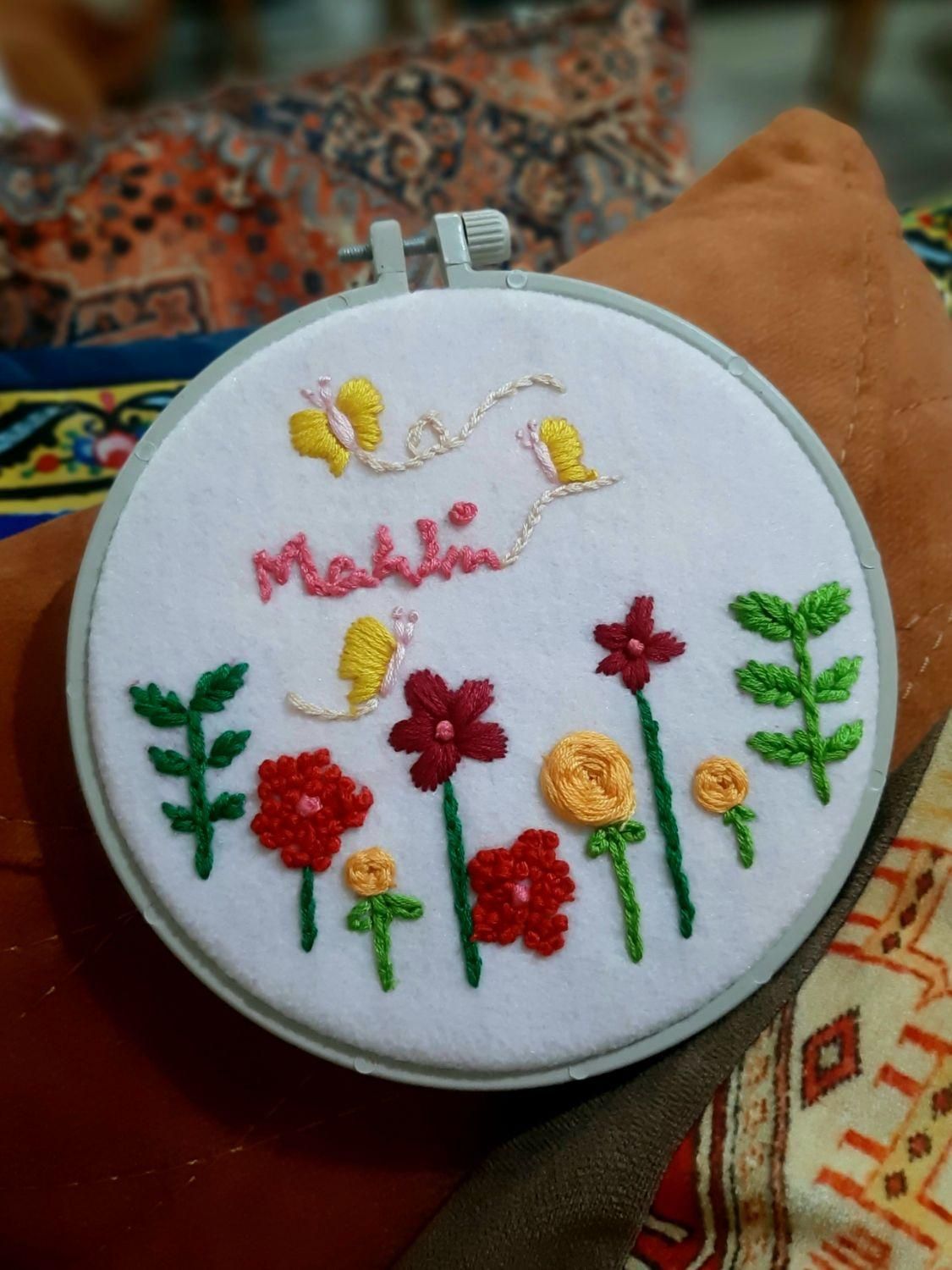 تابلوهای گلدوزی شده دست‌ساز صنایع دستی|صنایع دستی و سایر لوازم تزئینی|رشت, دباغیان|دیوار