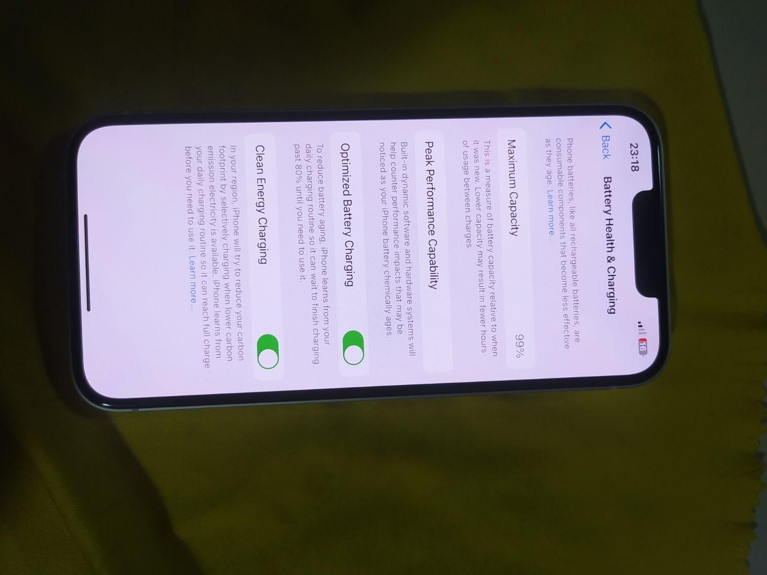 اپل iPhone 13 با حافظهٔ ۱۲۸ گیگابایت|موبایل|تهران, آهنگ|دیوار