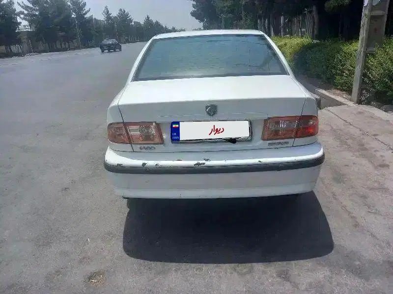 سمند سفید LX-EF7 - بی رنگ - تکسوز - مدل ۱۳۹۰|خودرو سواری و وانت|اصفهان, شیخ طوسی|دیوار