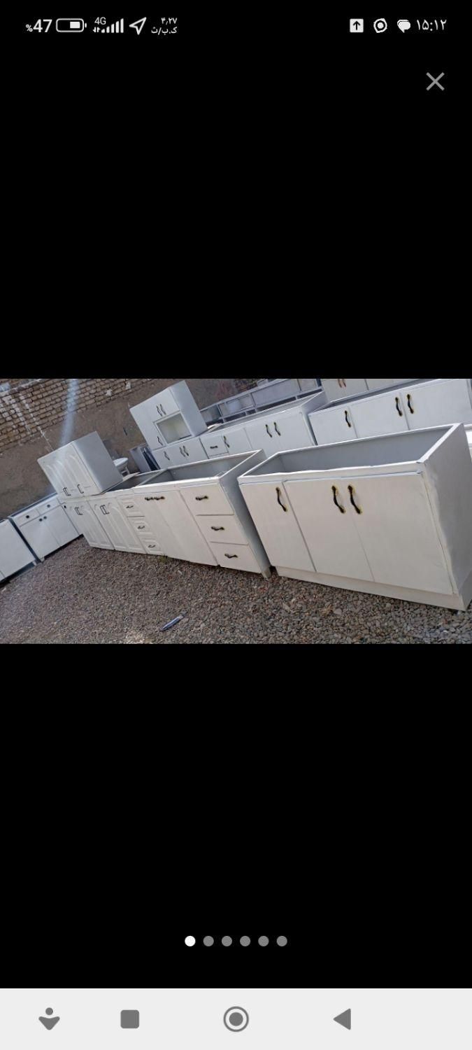 خرید و فروش کابینت فلزی دسته دوم رنگ شده پنجتن۹۱|مصالح و تجهیزات ساختمان|مشهد, پنجتن|دیوار
