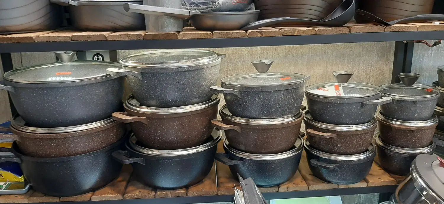 ماهیتابه و قابلمه کاندید قیمت عمده|ظروف پخت‌وپز|تهران, شوش (باغ آذری)|دیوار