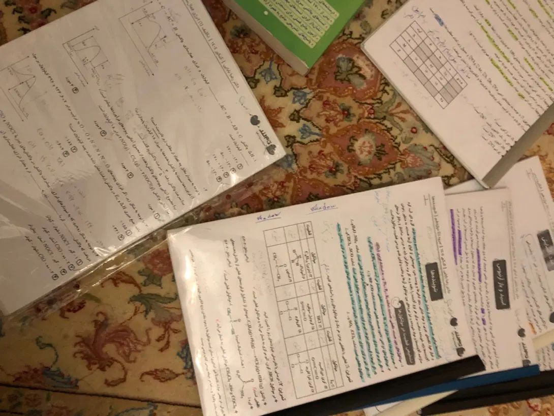 کتاب دوازدهم خیلی سبز و جزوات استاد بابایی|کتاب و مجله آموزشی|تهران, تجریش|دیوار