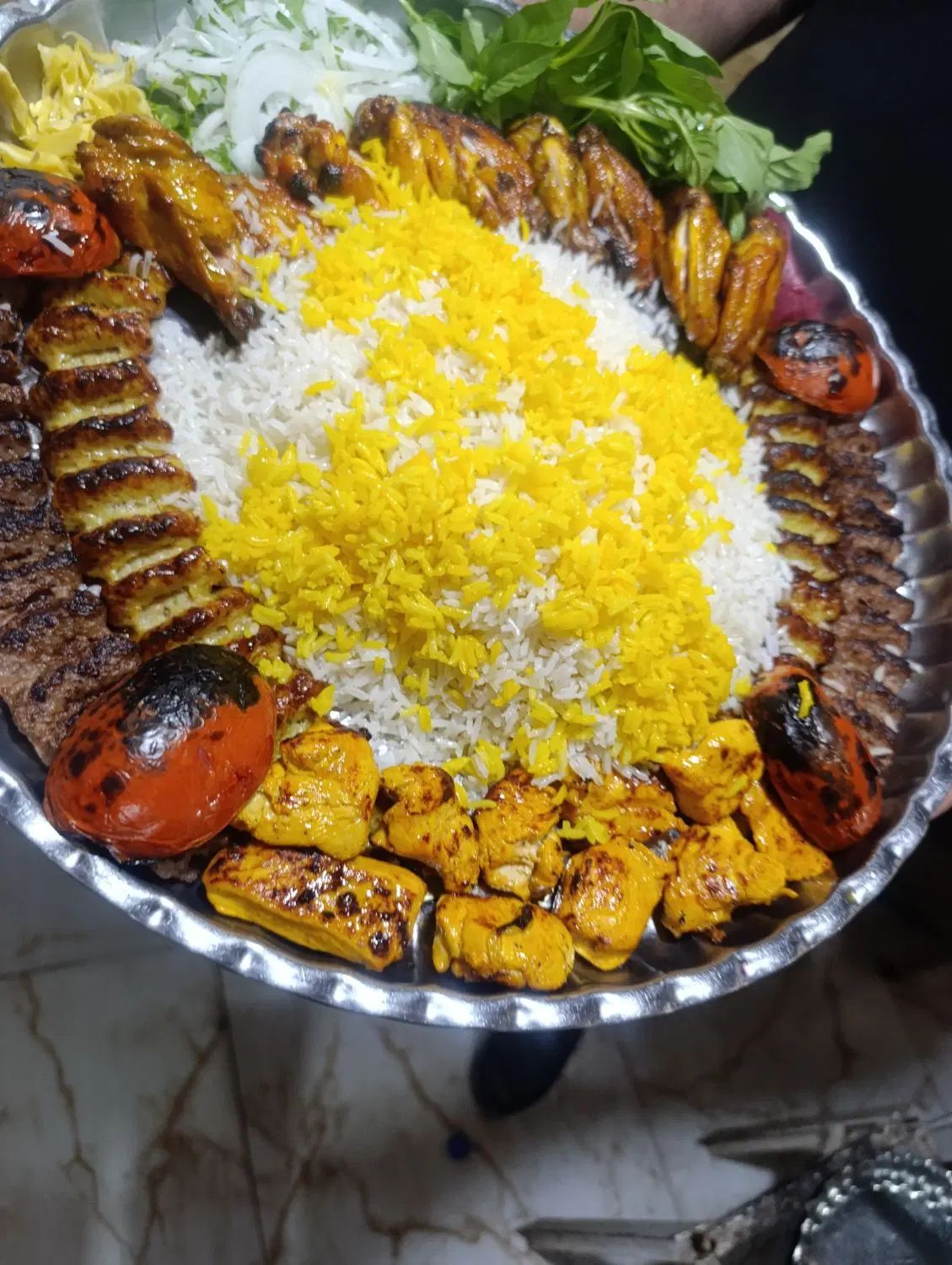 کوبیده مرغ 100گرمی 25 چلوجه 120کرمی با برنج ایران|خوردنی و آشامیدنی|کاشان, فین کوچک|دیوار