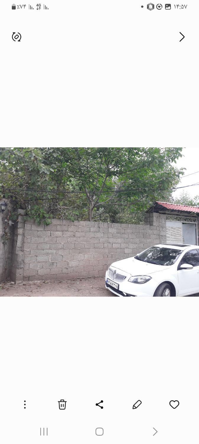 فروش زمین ۳۵۷ متری با بنا و امتیازات،خواجکین خمام|فروش زمین و ملک کلنگی|خمام, |دیوار