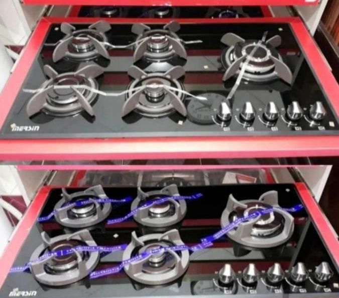 مجموعه ای از بهترین اجاق گاز های صفحه ای ۵شعله|اجاق گاز و لوازم برقی پخت‌وپز|رشت, رشتیان|دیوار