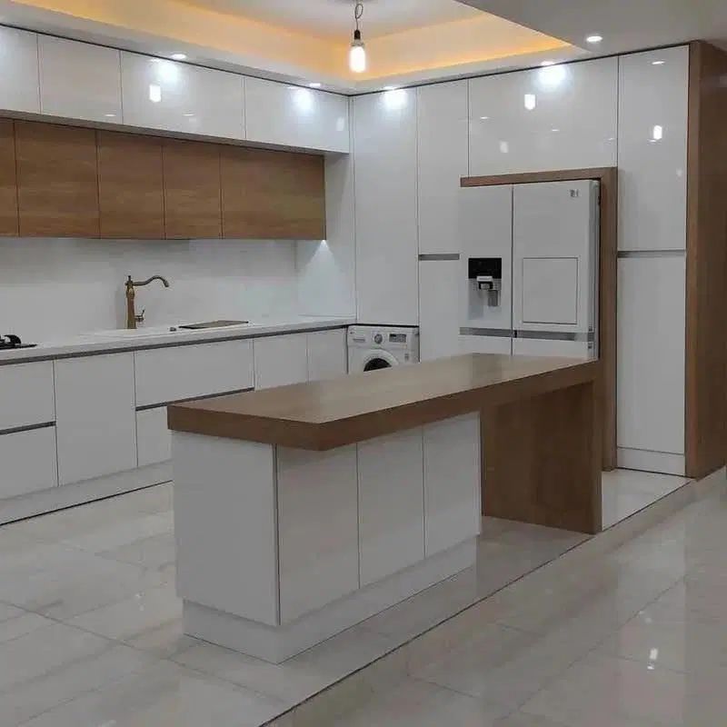کابینت آشپزخانه احمدی تمام چوب با کیفیت بالا|مصالح و تجهیزات ساختمان|دوگنبدان, |دیوار