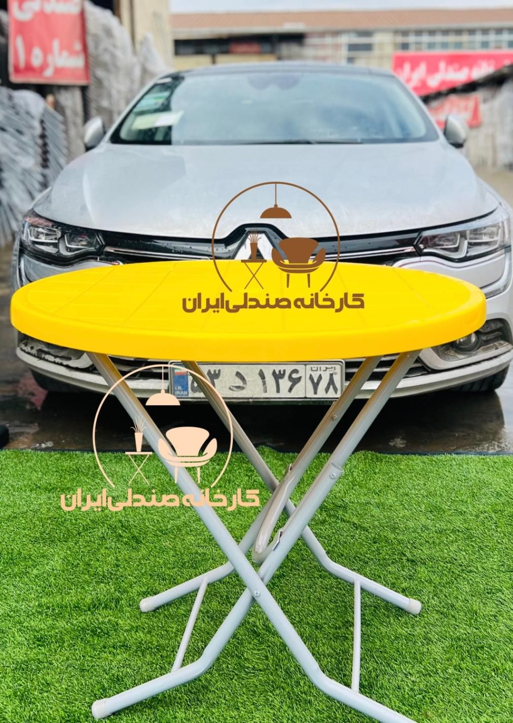 صندلی پلاستیکی طرح hosseinهمراه بامیزتاشو|میز و صندلی غذاخوری|تهران, میدان ولیعصر|دیوار