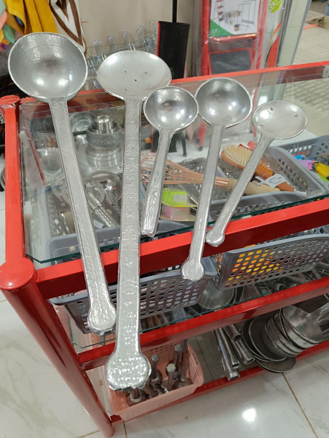 آبگردان کفگیر ملاقه جنس روحی|ظروف پختوپز|ورامین, ورامین|دیوار