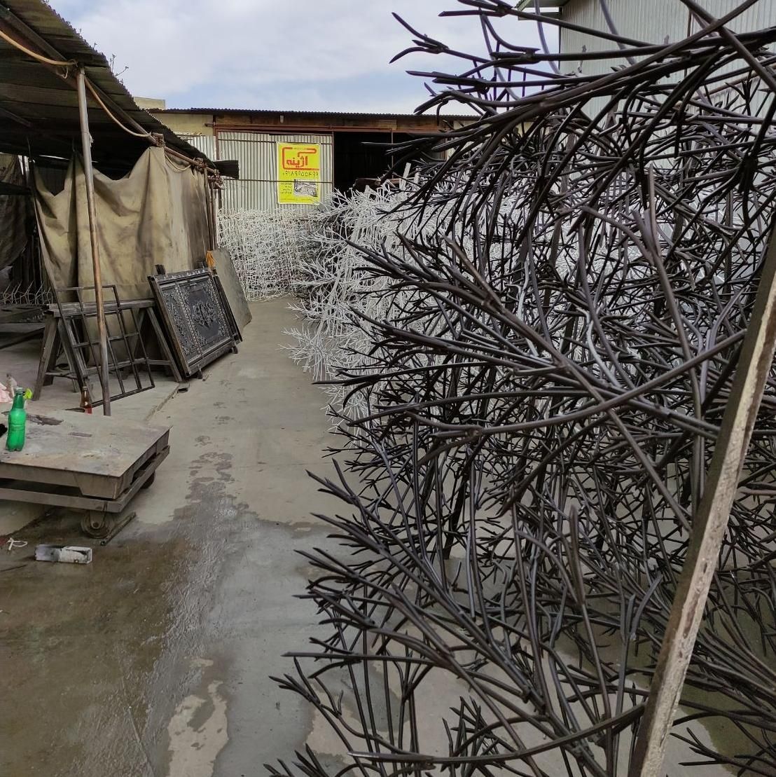 نرده حفاظ رودیواری شاخ گوزنی آژینه|مصالح و تجهیزات ساختمان|کرمانشاه, |دیوار