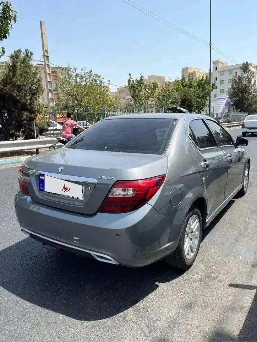 دنا پلاس دنده ای مدل ۹۸ بیرنگ فروش ویا معاوضه|خودرو سواری و وانت|تهران, علی‌آباد|دیوار