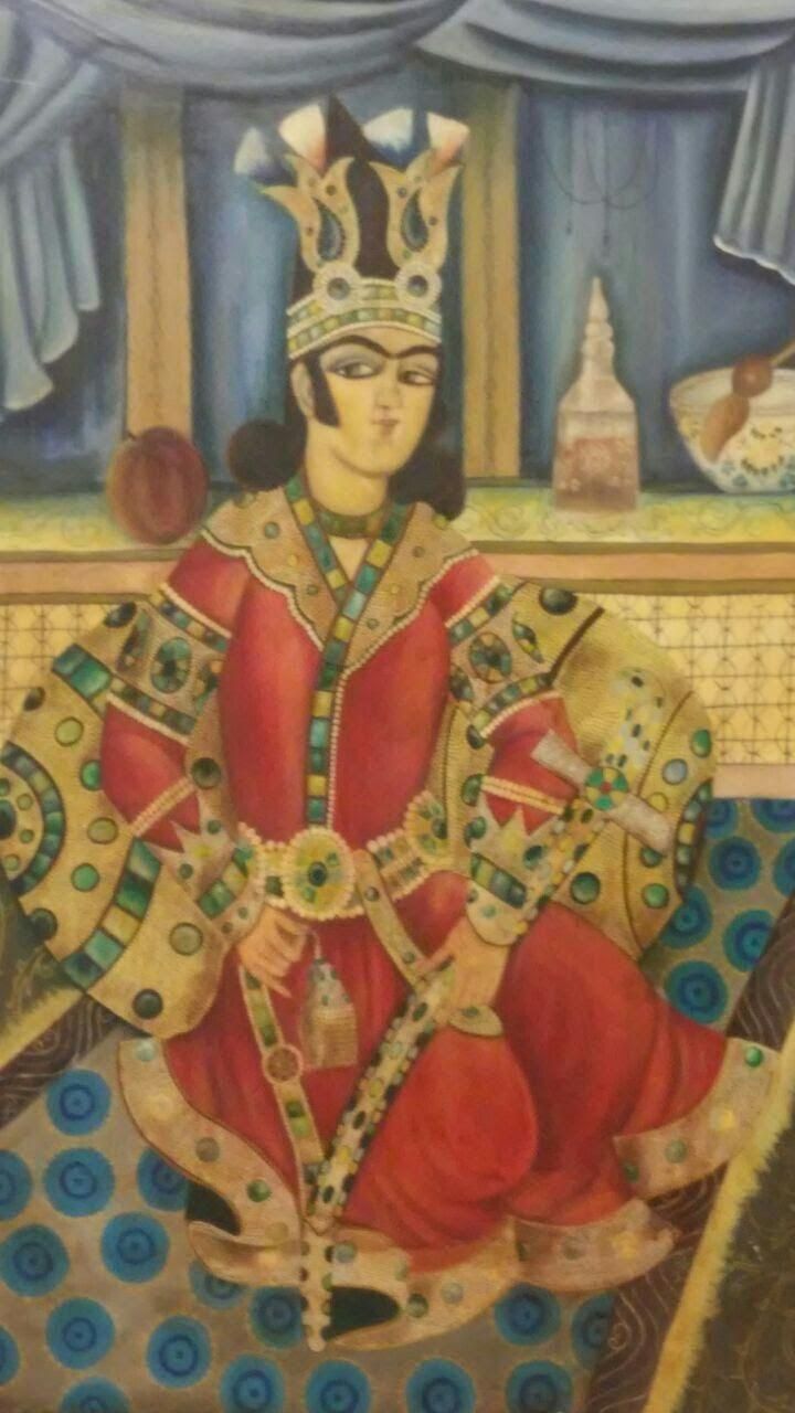 سفارشات قاب و تابلوهای قاجار|صنایع دستی و سایر لوازم تزئینی|تهران, زرکش|دیوار