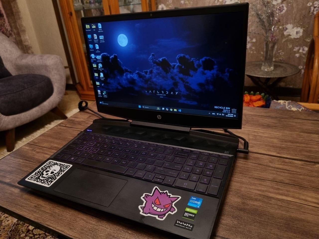 HP pavilion Gaming 15 پاویلیون گیمینگ|رایانه همراه|تهران, هروی|دیوار