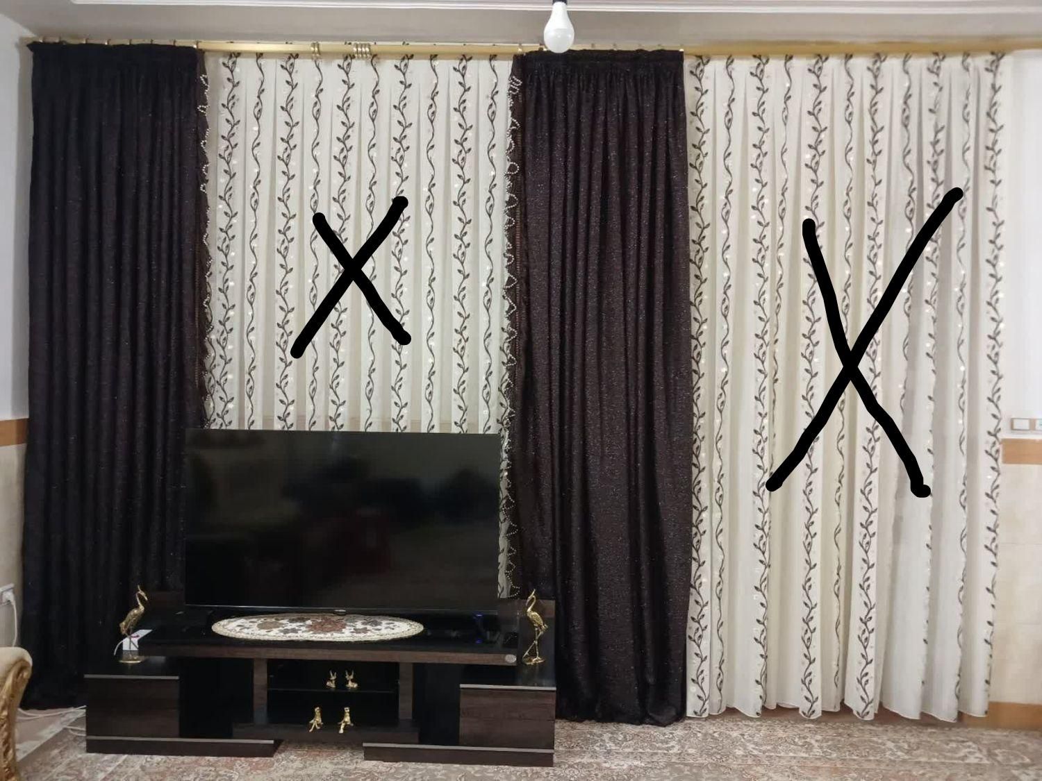 پرده پذیرایی|پرده، رانر، رومیزی|گرمسار, |دیوار