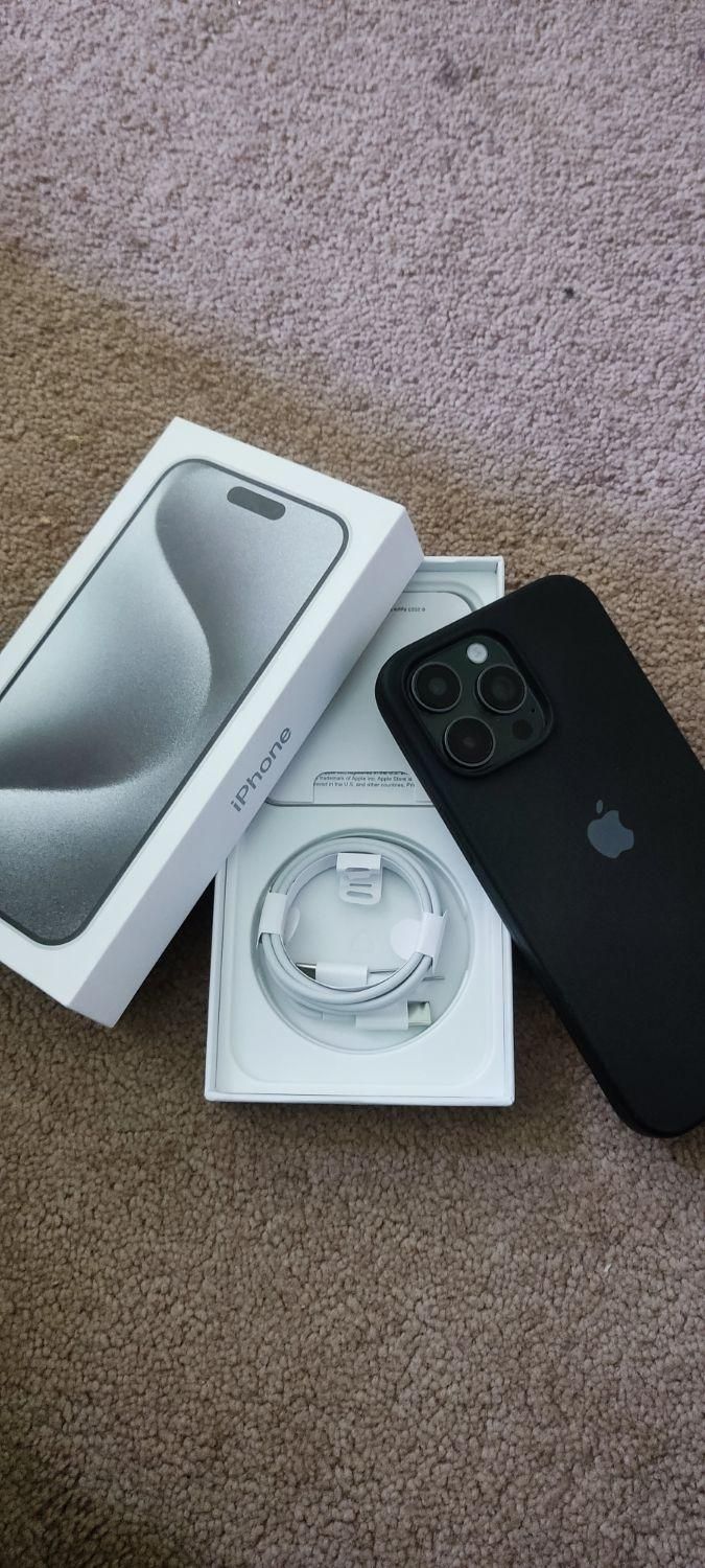 اپل iPhone 15 Pro Max با حافظهٔ ۵۱۲ گیگابایت|موبایل|کرمانشاه, |دیوار