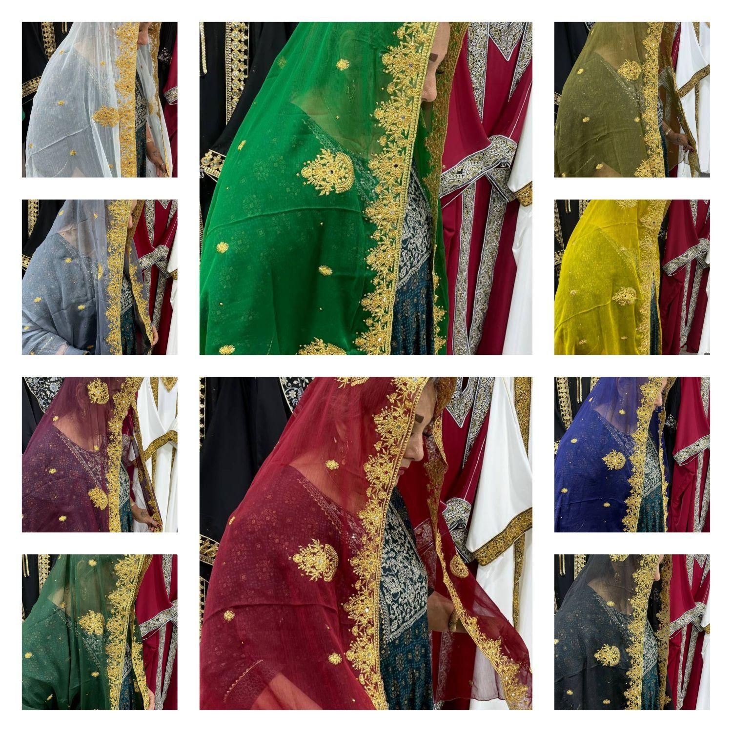 شال بندری یا هندی|لباس|آبادان, |دیوار